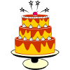 couleur du gâteau d’anniversaire