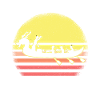 Drachenboot und Drachenboot Crew