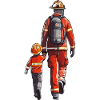 Daddy Firefighter Lifesaver