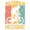 Biking retired mechanic