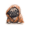 Cute Pug Little Dog