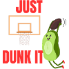 Just Dunk It Basketball Avocado