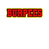 Burpee's bright lettering