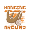 Sloth hang hang out