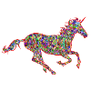 Horse with horn