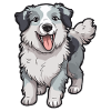 Treuer Begleiter Hund