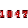 1947 Year Number