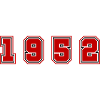 1952 Year Number