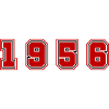 1956 Year Number