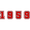 1959 Year Number