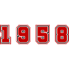 1958 Year Number