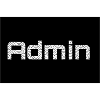 ADMIN Whitewords/Blackbackround