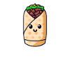 Süßer Kawaii Kebap Wrap