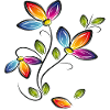 Flower vine, Flowers