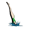 Headdive Woman