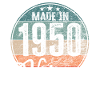 Vintage Made in 1950 Year of birth 1950 Birthday