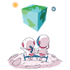 The earth is a cube