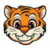 Cartoon Tiger