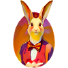 Bunny with bow