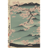 Kirschblüte am Fuji
