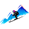 Skiløb Ski Ski Outfit Ski Design Skifahrer
