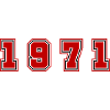 1971 Year Number