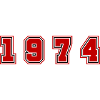 1974 Year Number