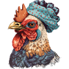Beautiful rooster