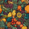 Tropical Fruit Exotic Vegetables Gift Fruits
