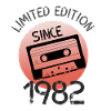 Limited Edition 1982 retro