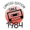 Limited Edition 1984 retro