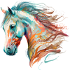 Charming horse