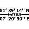 Dates coordinates