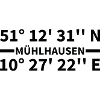 Coordonnées de Mühlhausen