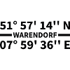 Coordonnées de Warendorf