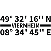Coordonnées de Viernheim