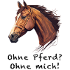 OHNE PFERD OHNE MICH