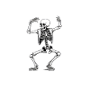 Bone To Dance Skeleton Saying