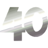 geschenk, 40 metallisch