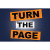 Turn the Page saying lettering