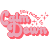 Retro Style Calm Down