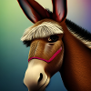 Poney portrait d’âne