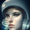 Astronaut Anna KI - Art