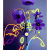 Flowers violet