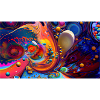 Vivid Abstract Swirl Burst