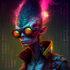 Funky alien 01