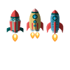 Spaceship Rocket Astronaut