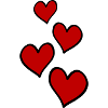 Hearts Love Symbol