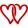 Hearts Love Symbol