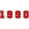 1990 Year Number